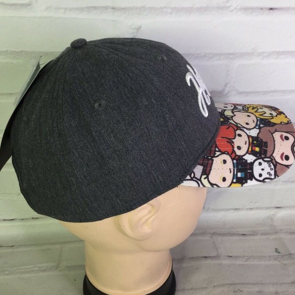 Harry Potter Hogwarts Chibi Embroidered Logo Hat - Picture 3 of 8